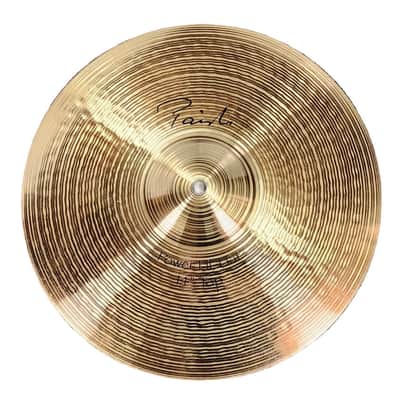 Used Paiste Signature Power Hi Hat Cymbals 14" - Excellent image 3