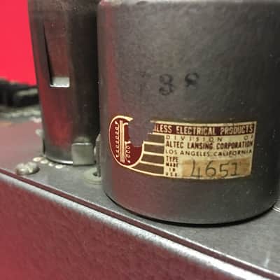 Great Working Vintage Altec 438A Tube Compressor Amplifier (Mic Preamp) image 10