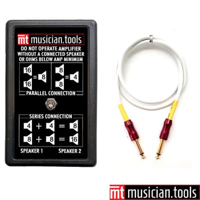 Musician.Tools Speaker Expander for Guitar & Bass Amplifiers with Speaker Cable image 1