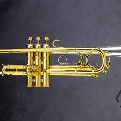King Silver Sonic 1952 Bb trumpet, lacquer image 2