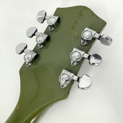 1969 Gretsch 6118 Double Anniversary - 2 Tone Smoked Green image 13