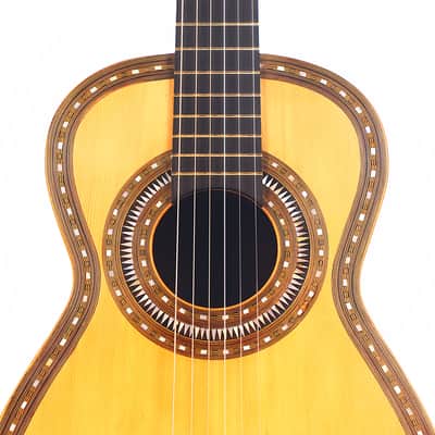 Francisco Pau ~1890 early Spanish guitar in Torres Style - outstanding sound and exceptional construction details - check video! image 3