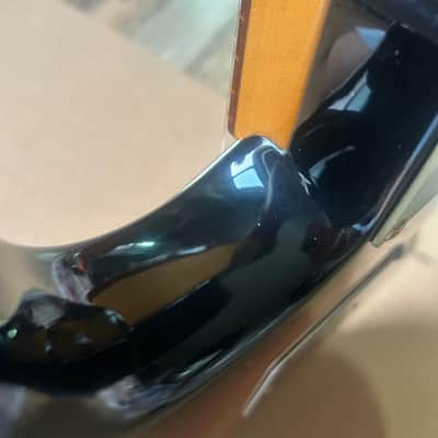 2006 Fender Stevie Ray Vaughan Stratocaster SRV Pau Ferro Fretboard Three-Color Sunburst image 7