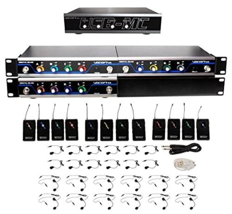 12 channel wireless microphone/USB interface package image 1