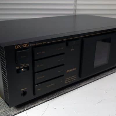 1986 Nakamichi BX-125 Stereo Cassette Deck New Belts & Serviced 07-04-2025 Clean and Excellent Condition #191 image 5