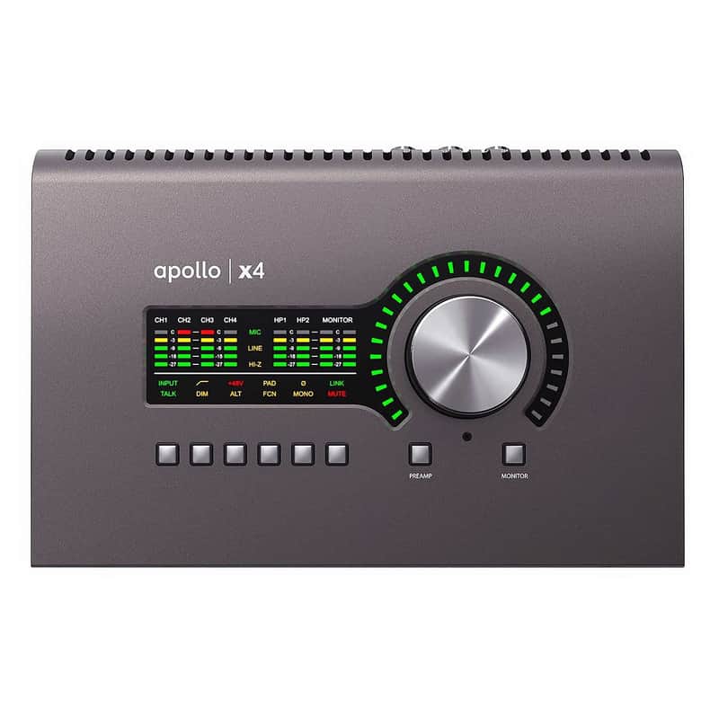 Universal Audio Apollo x4 QUAD Heritage Edition Thunderbolt 3 Audio Interface image 1