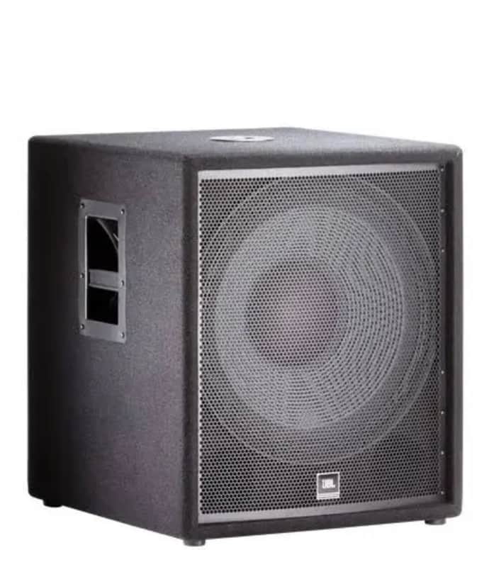 JBL JRX218S 18" Passive Subwoofer Speaker Pair 2010s - Black image 1