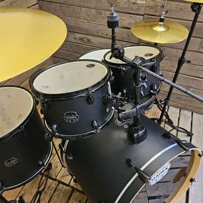 Drum Kit Mapex Storm Black, Complete With New Paiste Cymbals USED! RKSOM260626 image 4