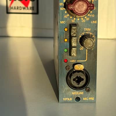 AMS Neve 1073LB 500 Series Mic Preamp Module 2010s - Blue image 5