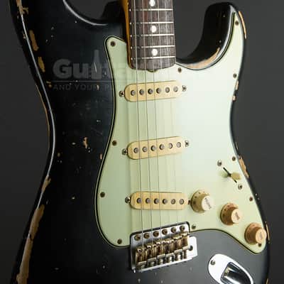 Fender Custom Shop Masterbuilt Jason Smith Stratocaster Landau 68 Relic 2020 - Black (COD 2257UG) image 12