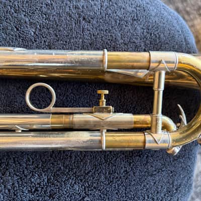 King Liberty 2B Trumpet 1945-1946 - rebuilt valves! image 5