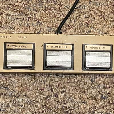 Ibanez UE-405 Multi-Effect (Foot Switch) 1980s - Gold image 2