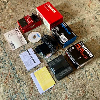 Boss RC-2 Loop Station + FS-5L Foot Switch Tap-Tempo + PSA-230S 2007 image 1