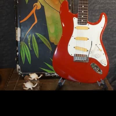 Fender Stratocaster Plus Deluxe 1993 - Lipstick Red image 1