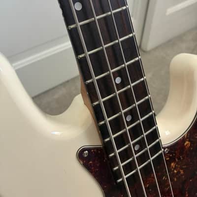 Harley Benton Jazz bass - Olympic White image 3
