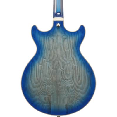 Ibanez Artcore AM93QA-JBB Jet Blue Burst - Electric Guitar image 5