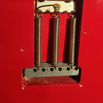 Vintage 1986 Squier MIJ Standard Stratocaster Rosewood Fretboard Torino Red w/ Fender USA OHSC image 21