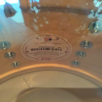 Ludwig LLS364-0N Legacy 6.5X14 Natural 3 Ply Maple, Maple Reinforcement Rings 10 Lug 2013 - Natural Maple image 8