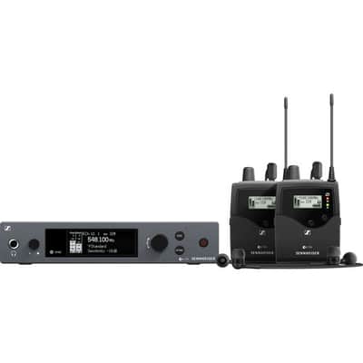 Sennheiser ew IEM G4-Twin Wireless Monitor System Kit (A: 516 to 558 MHz) image 1