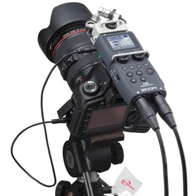 Zoom H5 4-Input / 4-Track Portable Handy Digital Recorder With Interchangeable X/Y Mic Capsule image 3
