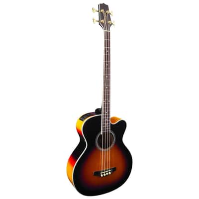 Takamine GB72CE Acoustic-Electric Bass Guitar (Sunburst) image 5