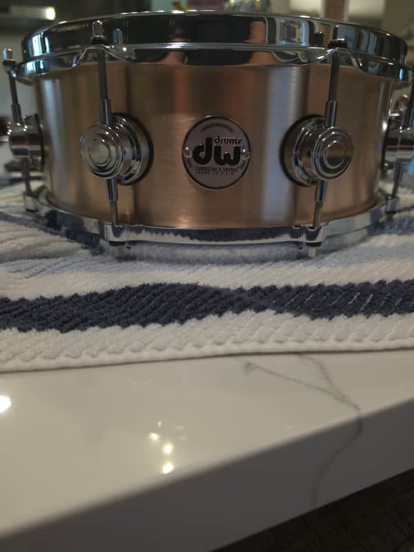 Restored and Modernized 1998 DW 13x5 Cast Bronze Snare image 1