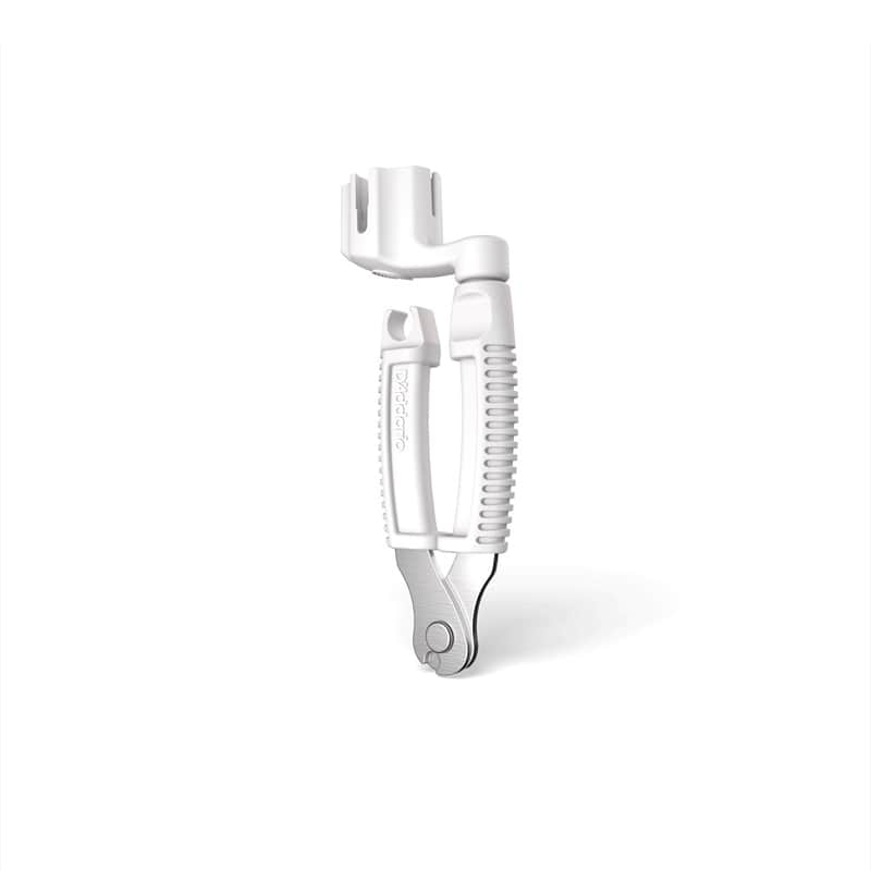 D'Addario Pro-Winder Guitar String Winder and Cutter - White image 1