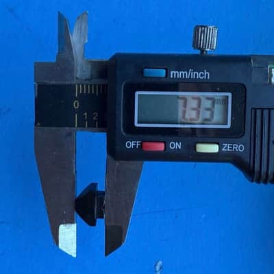CASIO LK-92TV Lighting Keyboard Part: Volume Mode Slider Cap Cover Black image 6
