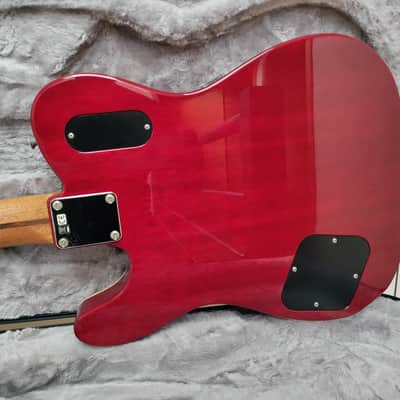 2020 Fender MIJ Troublemaker Telecaster Deluxe Crimson Red w/OHSC image 6