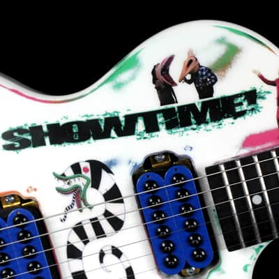 Custom Painted and Upgraded Epiphone LP Special ll LE with Matching Headstock image 9