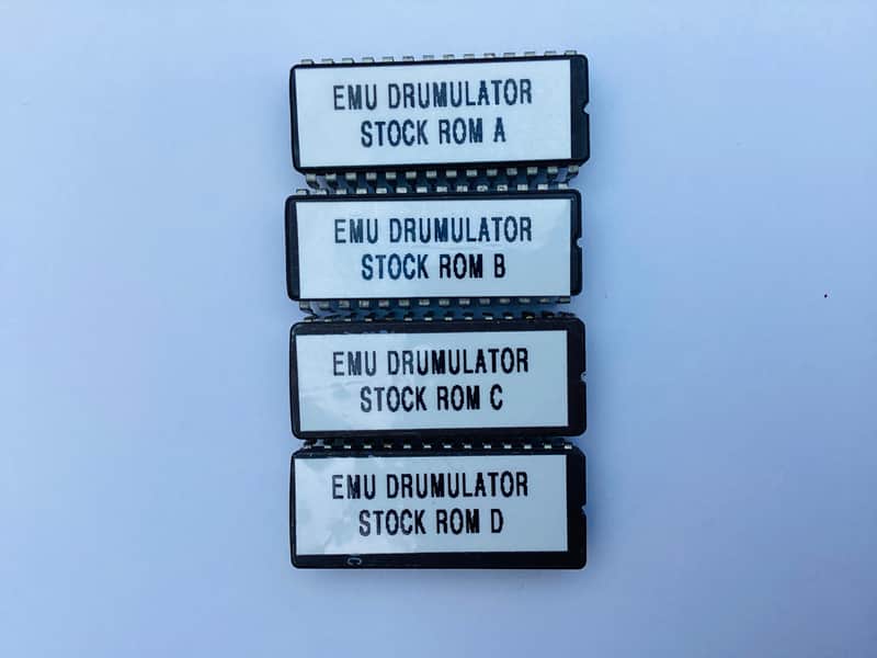 Complete Stock EPROM Drum Set For The Emu Drumulator. image 1