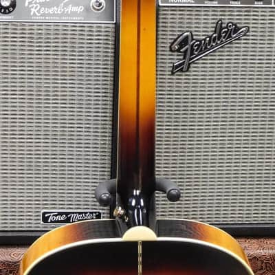 2022 Epiphone Inspired by Gibson J-200 Acoustic-Electric Guitar w/Case! Aged Vintage Sunburst! VERY NICE!!! image 7