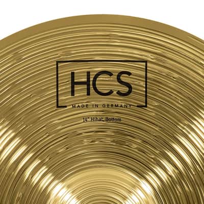 Meinl Cymbals HCS Hihat - 14" Traditional Hihat Cymbals (Pair) image 6