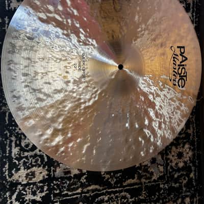 Mint Paiste 22" Masters Dark Crisp Ride Cymbal - Traditional image 1