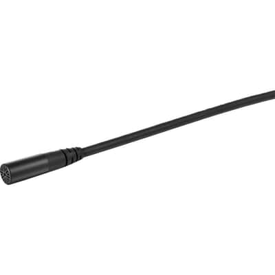 DPA Microphones 6060 CORE Subminiature Normal Sensitivity Omni Lavalier Microphone with Locking 3.5mm Sennheiser Adapter (Black) - (B-Stock) image 1