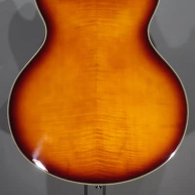 D'Angelico Premier DC 2024 - Dark Iced Tea Burst w/Gig Bag image 4