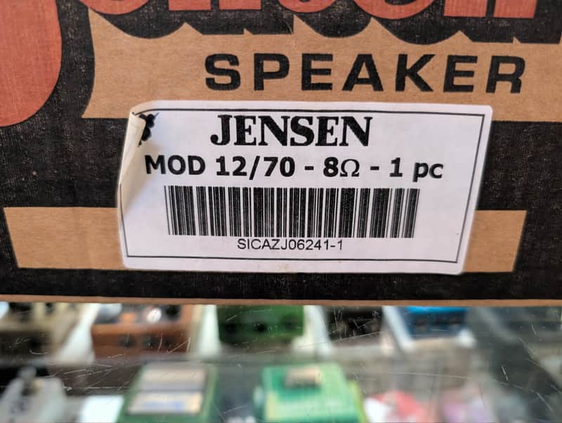 Jensen MOD 12-70 12" 70-Watt 8ohm Guitar Speaker 2010s - Black image 1