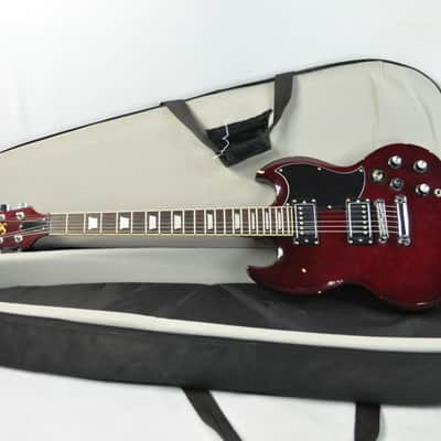 Gibson Baldwin Music Education Signature Series SG Electric Guitar, Wine Red w/ Shuttle Gig Bag image 1