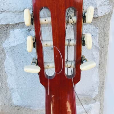 Yamaha G-65a 1973 amber - Made in Taiwan image 8