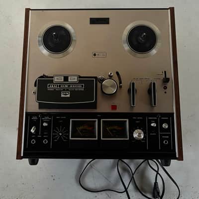 Akai GX-210D 1/4" 4-Track 2-Channel Tape Recorder 1973 - 1977 - Silver image 4
