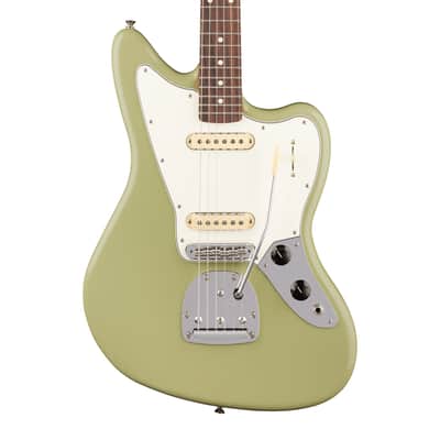 Used Fender Player II Jaguar Electric Guitar - Birch Green image 1