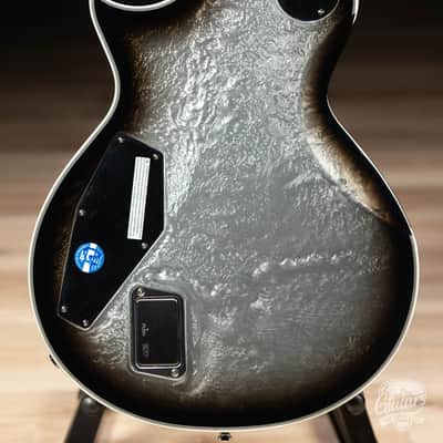 ESP Eclipse Custom Original Series Guitar w/ Case – Silver Liquid Metal Burst image 8