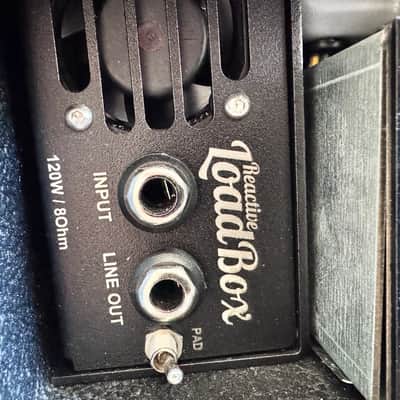 Driftwood Mini Nightmare 2015 - Black tolex with blue flame maple front panel image 6