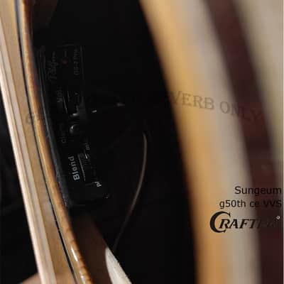 50th Anniversary Crafter SungEum G-50th ce VVS vintage voicing torrefied spruce & rosewood guitar image 11