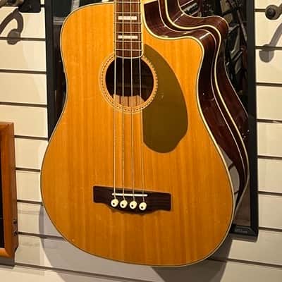 Fender Kingman Bass SCE Acoustic-Electric Bass Natural | Reverb Canada