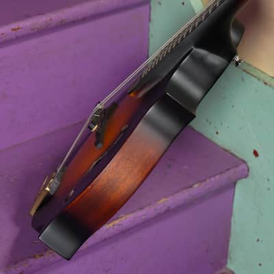 2020 Washburn M108SWK Carved F-Style Mandolin (VIDEO! Fresh Setup, Ready) image 18