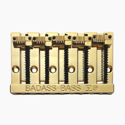 Leo Quan® Badass V™ 5-String Bass Bridge-Chrome image 8