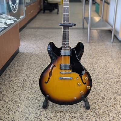 Epiphone Inspired by Gibson ES-335 Vintage Sunburst  Made in Japan image 1
