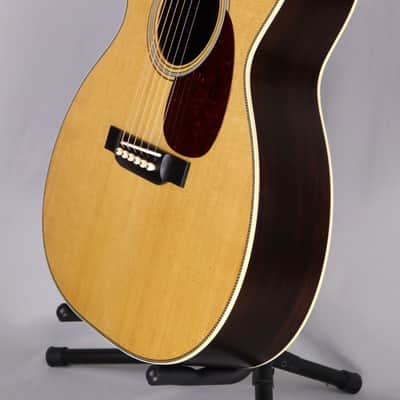 Bourgeois HSV-OM (Satin Finish) Limited Edition, Vintage OM Heirloom Series , Adirondack Spruce Top, Brazilian Rosewood back and sides. 2025 image 6