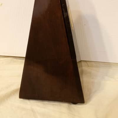 Fully Serviced Restored Antique Wood Bell Walnut Metronome de Maelzel Seth Thomas Clocks image 6
